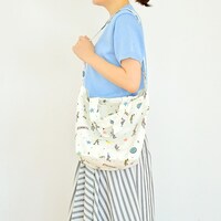 キャンバスショルダートート使用例