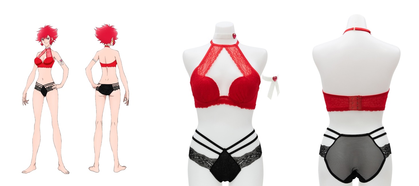 「キューティハニー ブラ＆ショーツ キューティハニーver.（ワイヤーモールドブラ）」