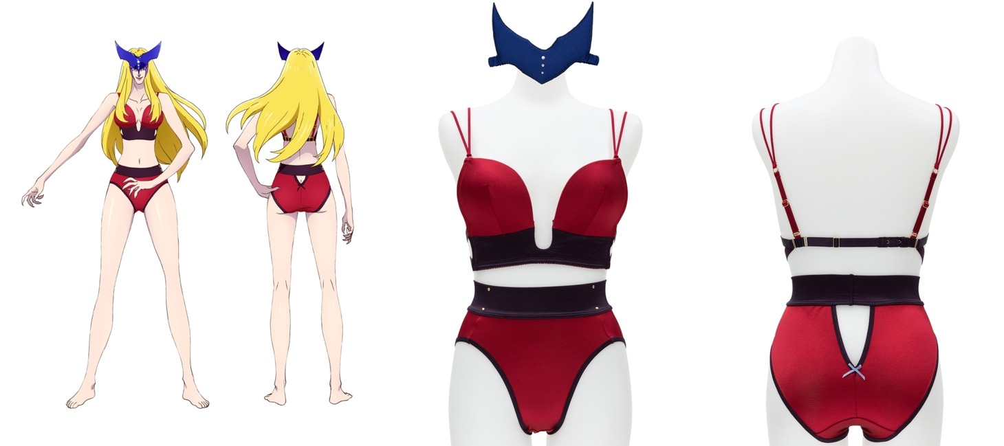 「キューティハニー ブラ＆ショーツ シスタージルver.（ノンワイヤーモールドブラ）」