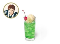 藤代誠二をイメージした「藤代のスターなメロンソーダ」。