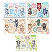 G賞のウォールステッカーは全5種。