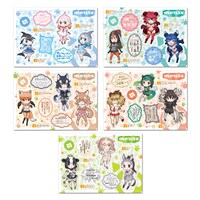 G賞のウォールステッカーは全5種。