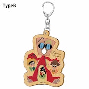 「マカロニほうれん荘」ウッドキーホルダー