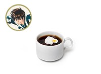 三上亮をイメージした「『甘さ』に打ち勝つ!黒ウーロン茶」。