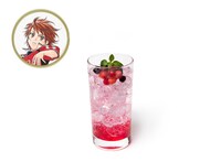 椎名翼をイメージした「赤い天使のベリーソーダ」。