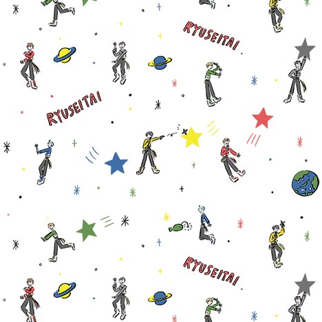 流星隊モデルのデザイン。