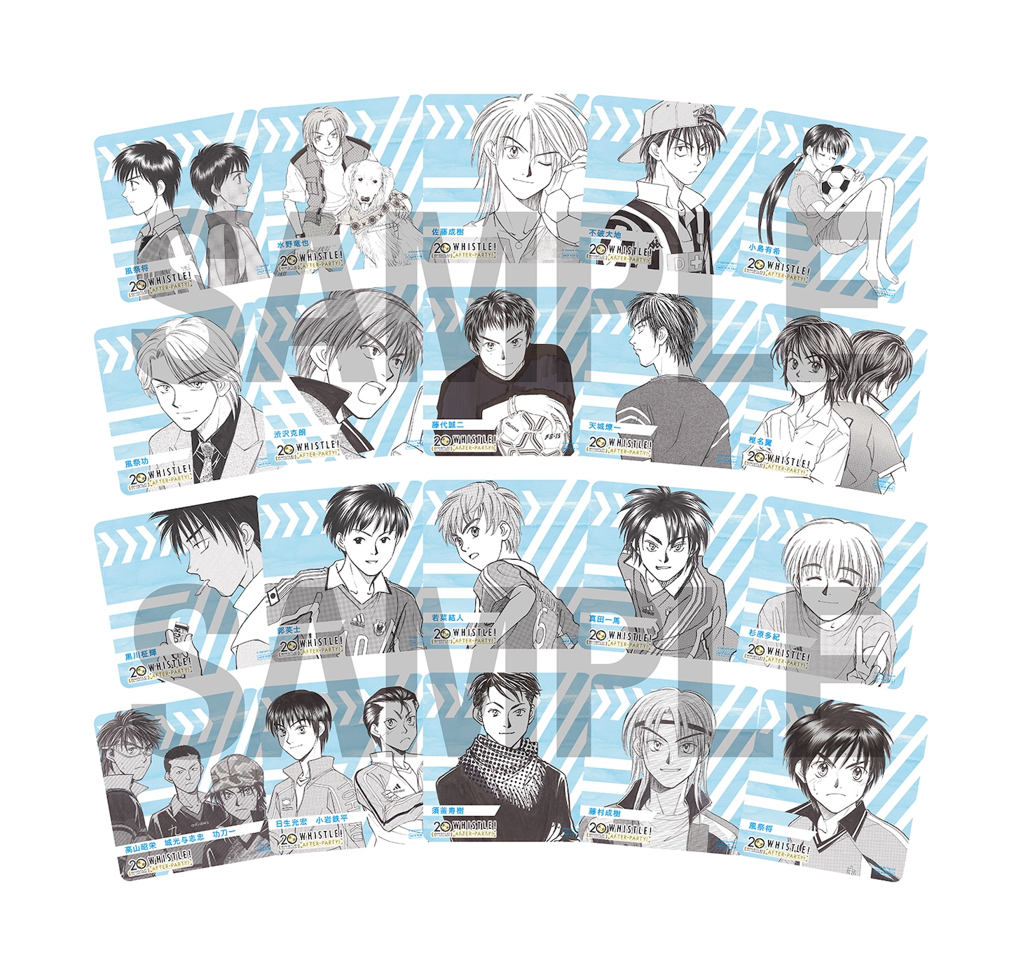 ドリンクに付属するコースターのサンプル。