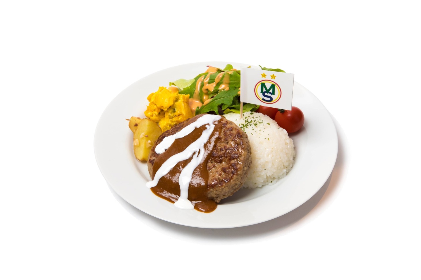 「松葉寮のF定食」