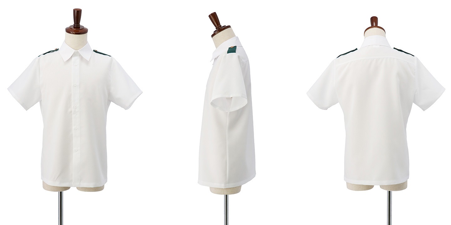 「僕のヒーローアカデミア 雄英高校制服（夏服）シャツ コスプレ衣装」