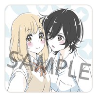 公開第2週目に特典として配布される、坂井久太描き下ろしイラストを用いたコースター。