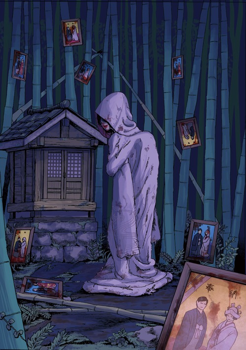 「冥婚の契」イラスト(c)Hiro Shibara／MAG Garden