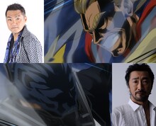 上段左から三宅健太、オールマイト。下段左からオール・フォー・ワン、大塚明夫。