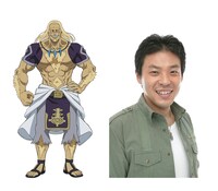 ヴェット役を演じる高塚正也。