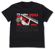 「渚カヲルとピアノ Tシャツ」