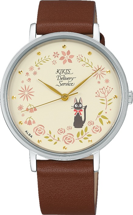 「魔女の宅急便」モデルの腕時計。