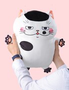 「もっちぃもっちぃ おじさまと猫 ふくまる ふくふくぬいぐるみ」使用例