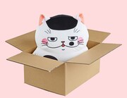 「もっちぃもっちぃ おじさまと猫 ふくまる ふくふくぬいぐるみ」使用例