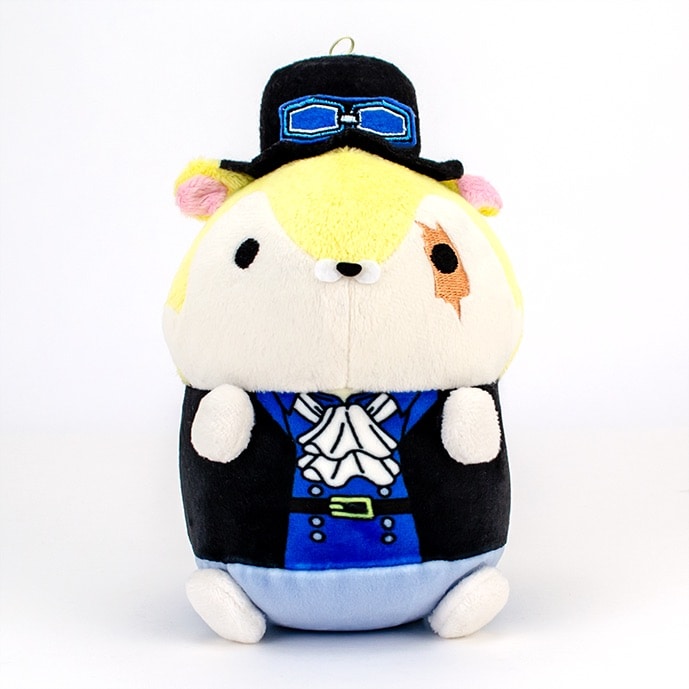 ワンピース　ルフィ　ぬいぐるみ　ハムスター風 ワンピースルフィぬいぐるみハムスター風