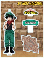 「僕のヒーローアカデミア 描き下ろしアクリルスタンドキーホルダー」（緑谷出久）
