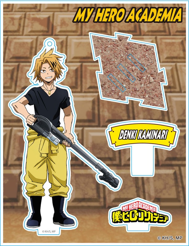 「僕のヒーローアカデミア 描き下ろしアクリルスタンドキーホルダー」（上鳴電気