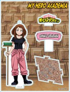 「僕のヒーローアカデミア 描き下ろしアクリルスタンドキーホルダー」（麗日お茶子）