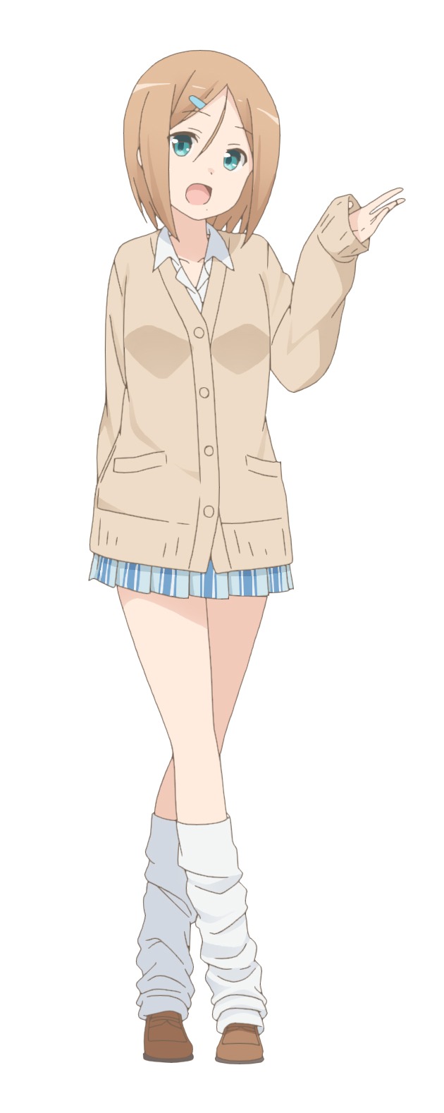 小薗井舞子（CV：中島愛）のキャラクタービジュアル。