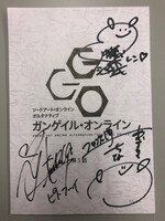 B賞：楠木ともり、日笠陽子、 赤﨑千夏直筆サイン入り台本。