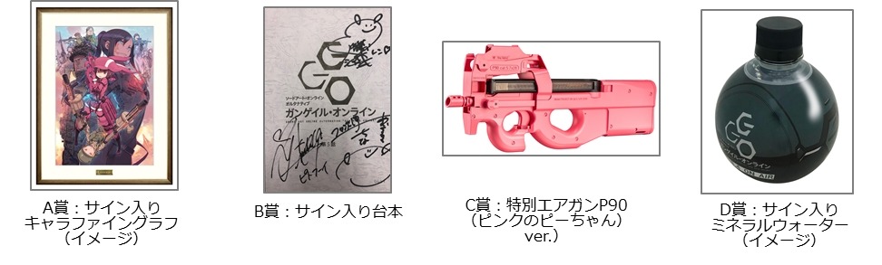 「ピザハット・スクワッド・ジャム02」の景品一覧。