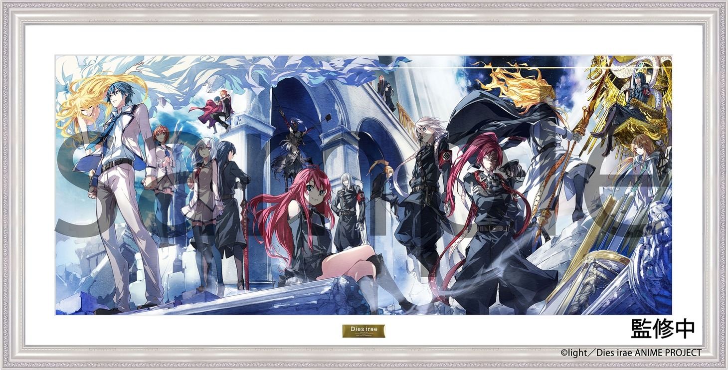 「Dies irae Blu-ray BOXイラストキャラファイングラフ」