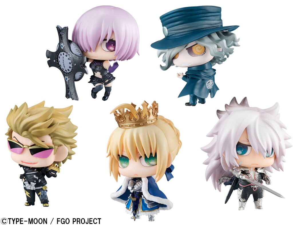 アルトリア、マシュ、ジャンヌなど「FGO」サーヴァント10体をキュートに立体化