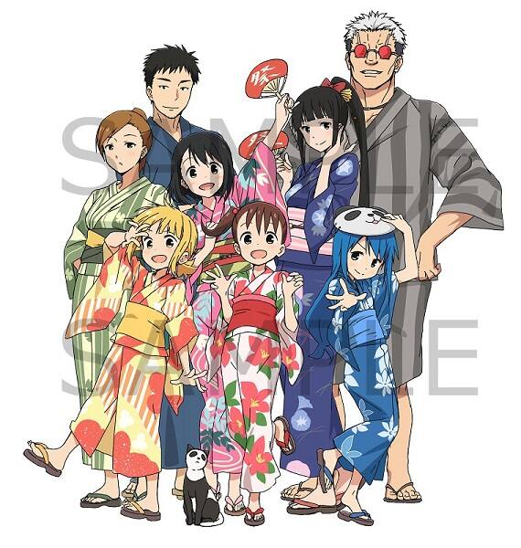 おつカラーズ 三ツ星カラーズ Spイベントのビジュアルは浴衣姿で全員集合 コミックナタリー