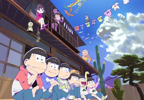 「おそ松さん」第2期のキービジュアル。