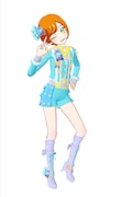 「キラッとプリ☆チャン」アーケードゲームで使えるりずむコーデのイメージ。