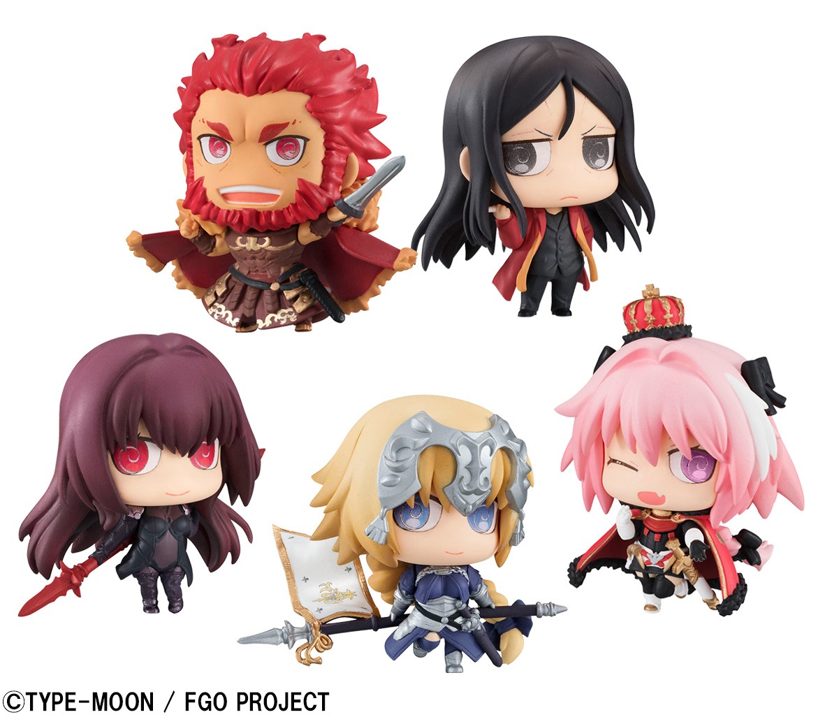 「ぷちきゃら！ ちみメガ Fate/Grand Order」第2弾