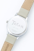 「夏目友人帳」コラボレーション腕時計の文字盤裏。