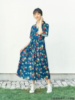 「うる星やつら アロハ ワンピース」着用イメージ。