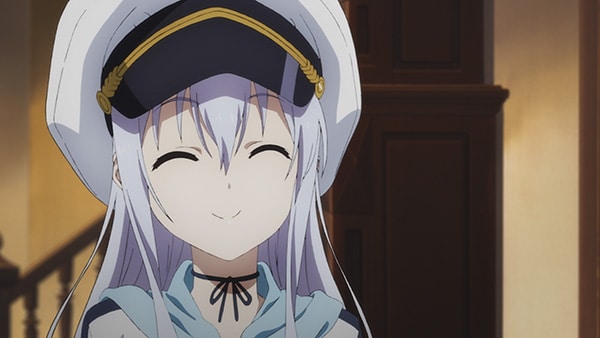 「ISLAND」第1話より、御原凛音（cv.田村ゆかり）。