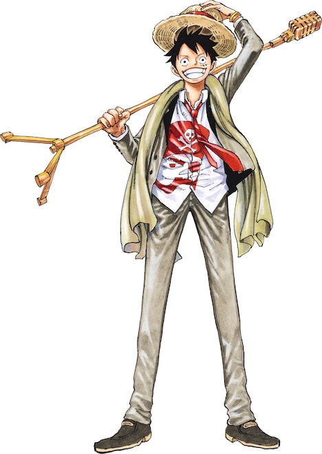 「ONE PIECE」の描き下ろしイラスト。(c)尾田栄一郎／集英社