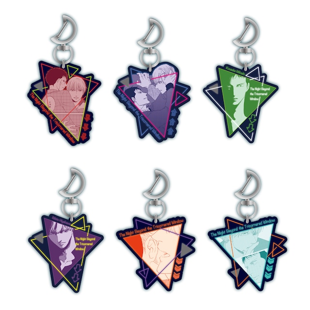 「ネオンアクリルマスコット」