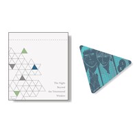 「さんかく鏡と巾着セット」