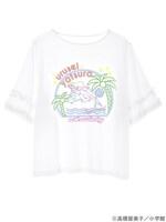 「うる星やつら ネオンプリント Tシャツ」フロント