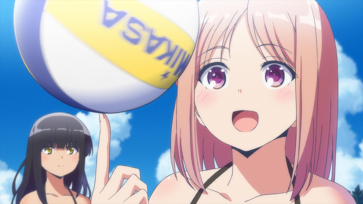 アニメ「はるかなレシーブ」第2弾PVより。