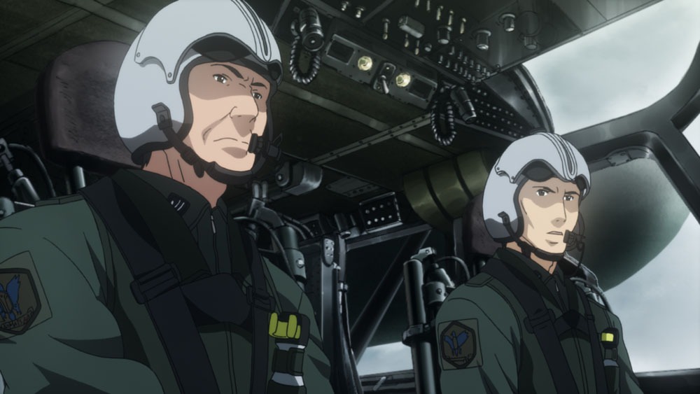 アニメ「よみがえる空-RESCUE WINGS-」より。