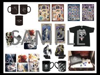 「『オーバーロード』～ナザリック地下大墳墓 心斎橋支部～」販売グッズ。