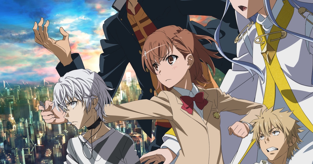 とある魔術の禁書目録」第3期は10月放送、キービジュに一方通行・浜面 