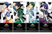 「4枚セットクリアしおり風前売券」（シン・タイガ・ミナト・ユウ）