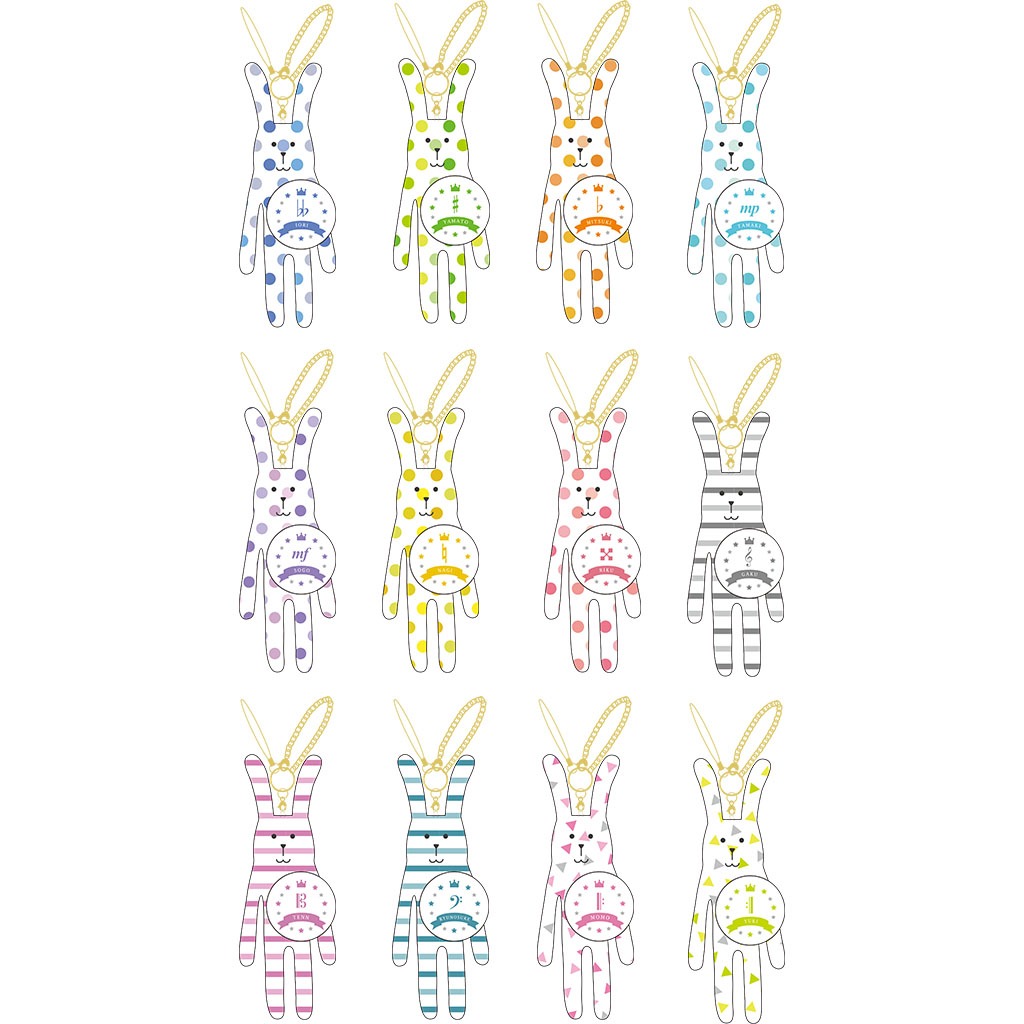 バッジ付きチャーム