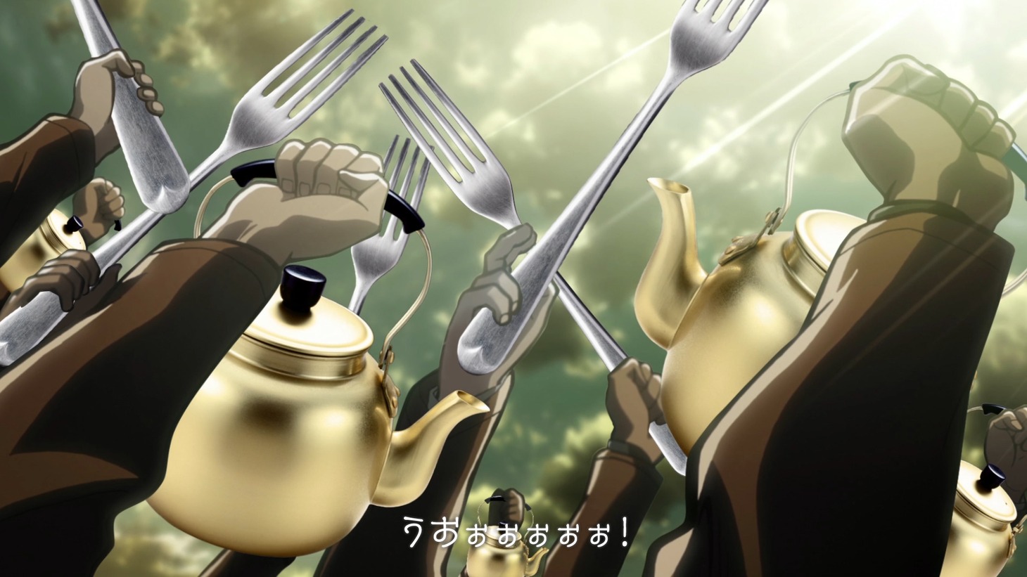 「進撃の謎肉」より。