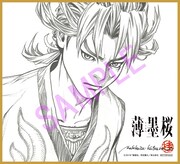 ムビチケカード特典の桂による描き下ろしキャラクター色紙。