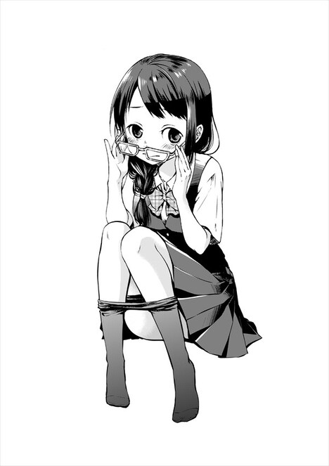 「キミノカオリ」予告カットのイラスト。